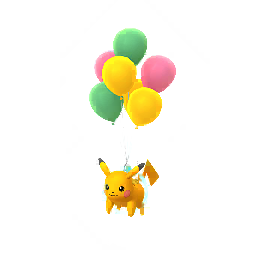 Pikachu — Flying 01