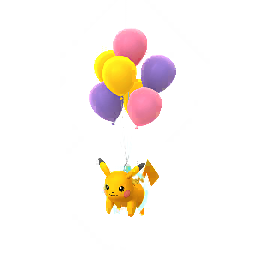 Pikachu — Flying 02