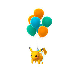 Pikachu — Flying 03